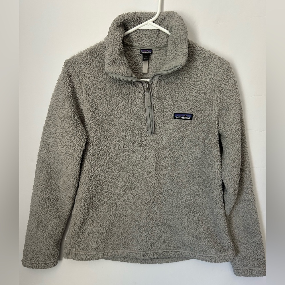 Patagonia Women's Quarter Zip Pullover in Gray Small - Picture 2 of 6